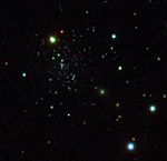 A star cluster A star cluster