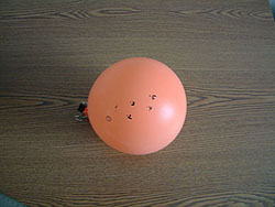 Balloon with dots Balloon with dots