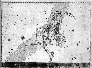 Uranometria A map of Perseus from the Uranometria