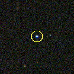 A quasar found by SDSS